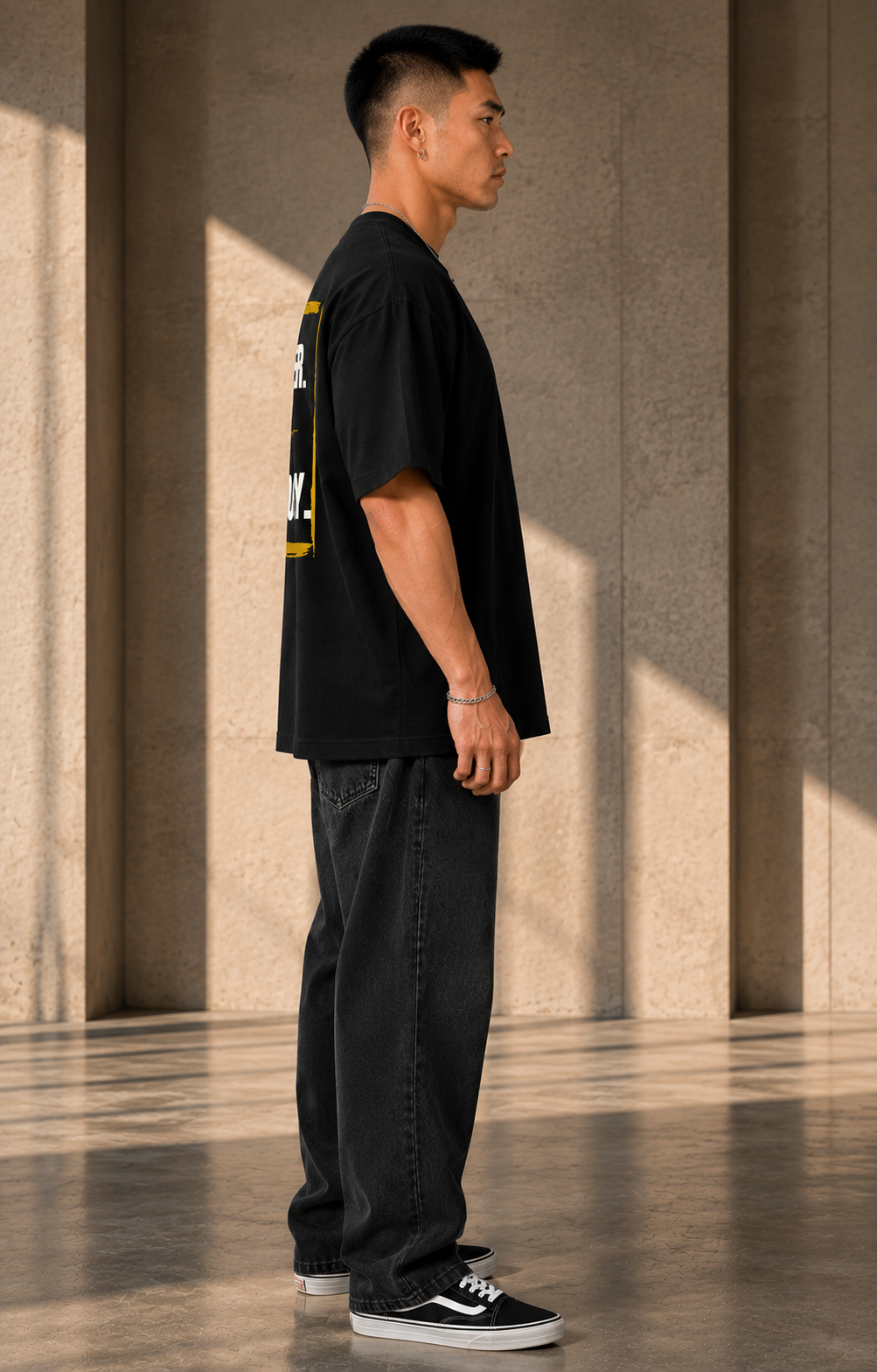 NO FILTER. NO APOLOGY. | Premium 240 GSM Oversized Cotton T-Shirt