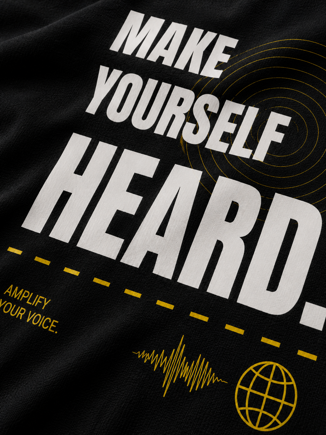 OFF AIR. — No Signal No Distraction |Premium 240 GSM Oversized Cotton T-Shirt